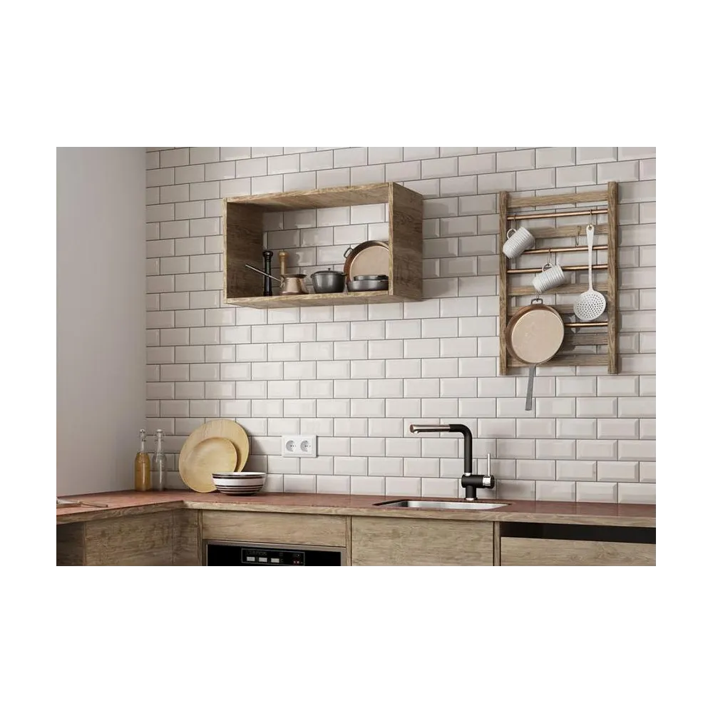 Metro Cream Gloss 7x15 | Ceramic Tiles | E-shop.si