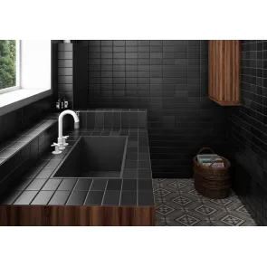 Matelier Volcanic Black 7x15 | Ploščice | E-shop.si