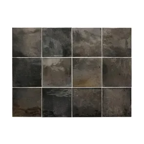 Hanoi Black Ash 10x10 | Keramične ploščice | E-shop.si