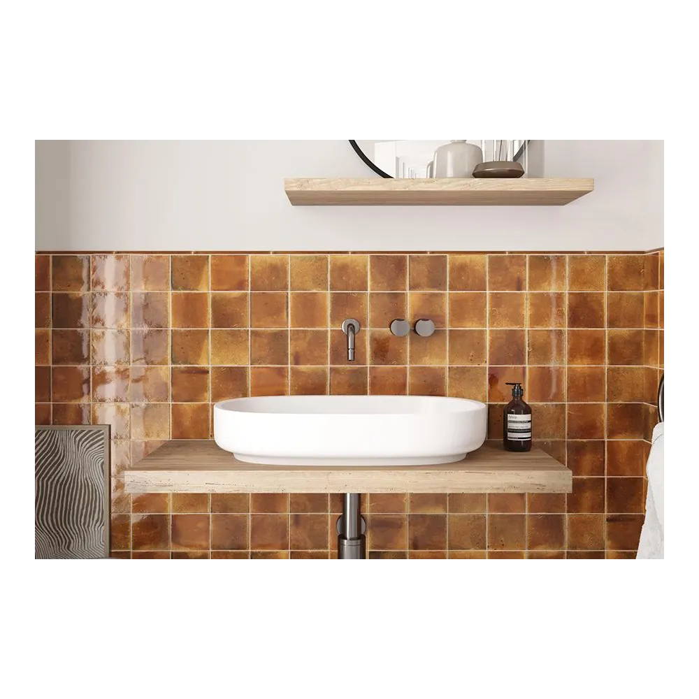 Hanoi Burnt Red 10x10 | Ceramic Tiles | E-shop.si