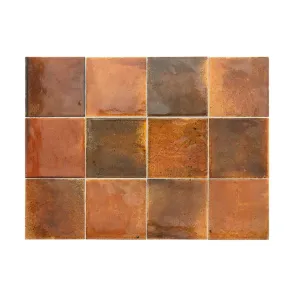 Hanoi Burnt Red 10x10 | Ceramic Tiles | E-shop.si