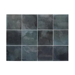 Hanoi Blue Night 10x10 | Ceramic tiles | E-shop.si