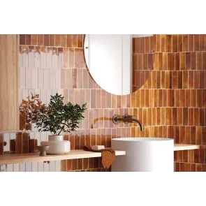 Hanoi Burnt Red 6.5x20 | Ceramic Tiles | E-shop.si