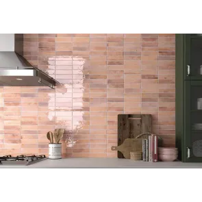 Hanoi Pink 6.5x20 | Ceramic tiles | E-shop.si