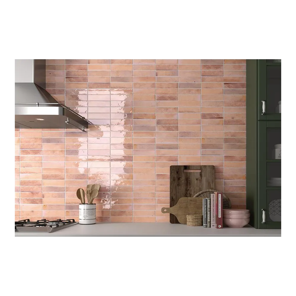 Hanoi Pink 6.5x20 | Ceramic tiles | E-shop.si