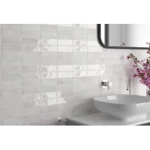 Coco White Gloss 5x15 | Ceramic Tiles | E-shop.si