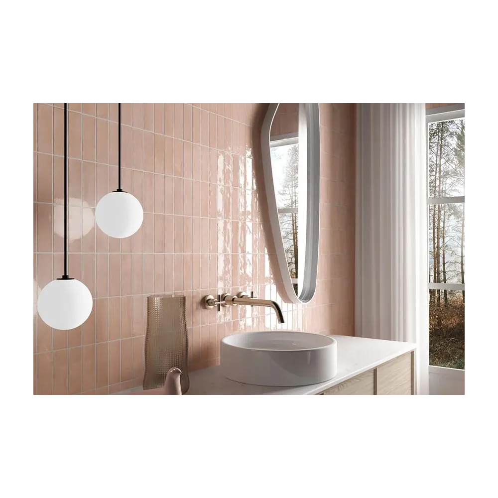 Coco Orchard Pink Gloss 5x15 | Tiles | E-shop.si
