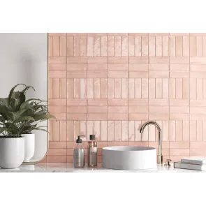 Coco Orchard Pink Gloss 5x15 | Tiles | E-shop.si