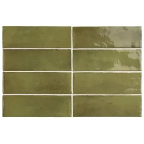 Coco Verd Gloss 5x15 | Ceramic Tiles | E-shop.si