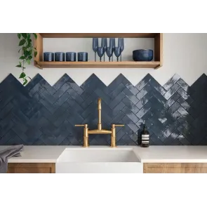 Coco Blue Night Gloss 5x15 | Keramične ploščice | E-shop.si