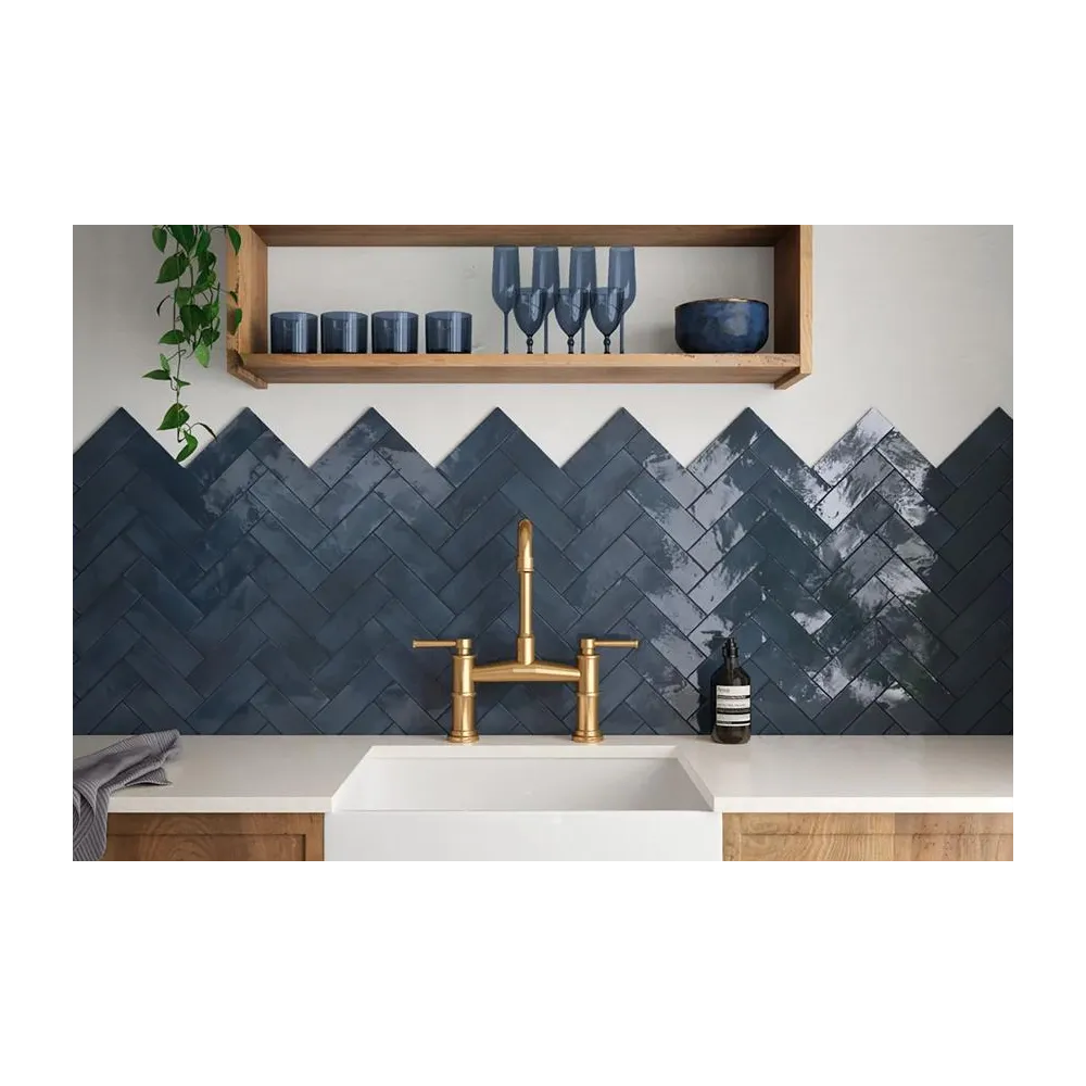 Coco Blue Night Gloss 5x15 | Ceramic Tiles | E-shop.si