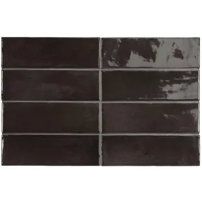 Coco Black Hat Gloss 5x15 | Ceramic Tiles | E-shop.si