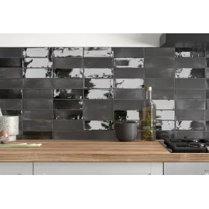 Coco Black Hat Gloss 5x15 | Ceramic Tiles | E-shop.si