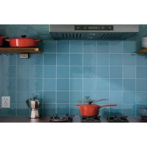 Azure Blue Gloss Tile 13.2x13.2 | Ploščice | E-shop.si