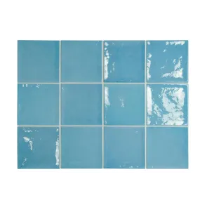 Azure Blue Gloss Tile 13.2x13.2 | Tiles | E-shop.si