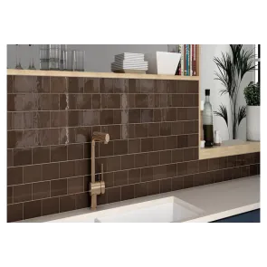 Village Walnut Brown Gloss 13.2x13.2 | Tiles | E-shop.si