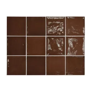 Village Walnut Brown Gloss 13.2x13.2 | Ploščice | E-shop.si
