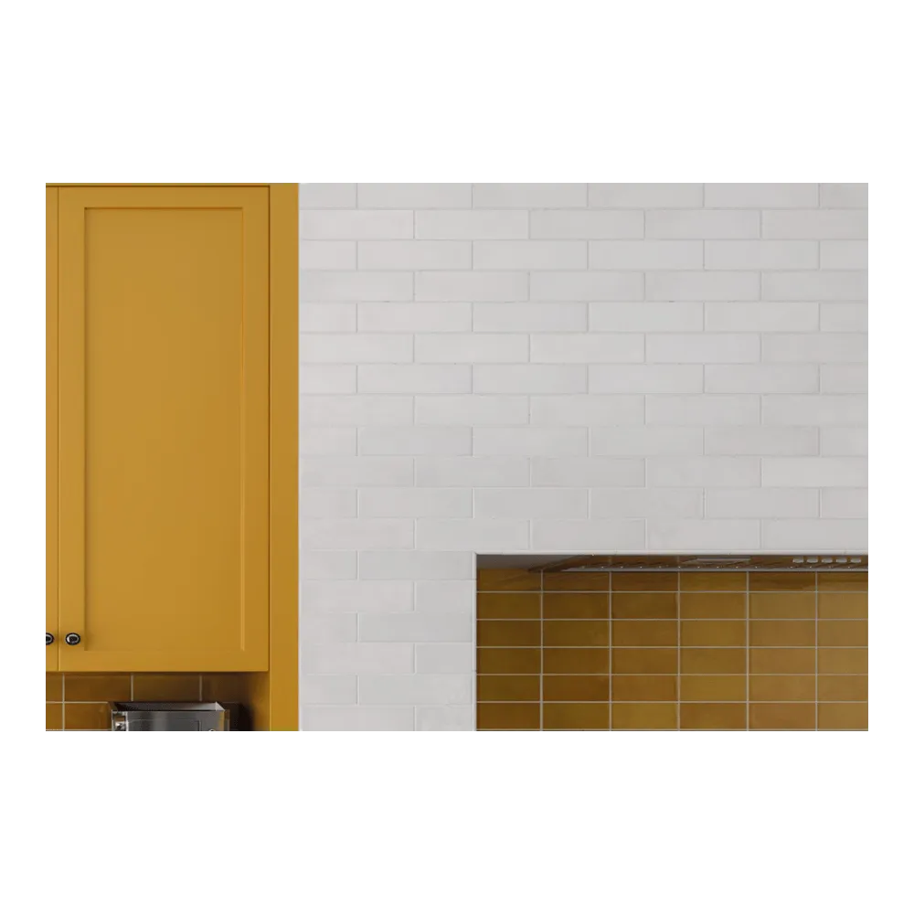 Village White Gloss 6.5x20 | Ceramic Tiles | E-shop.si