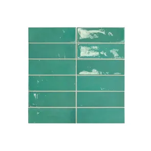 Village Teal Gloss 6.5x20 | Keramične ploščice | E-shop.si