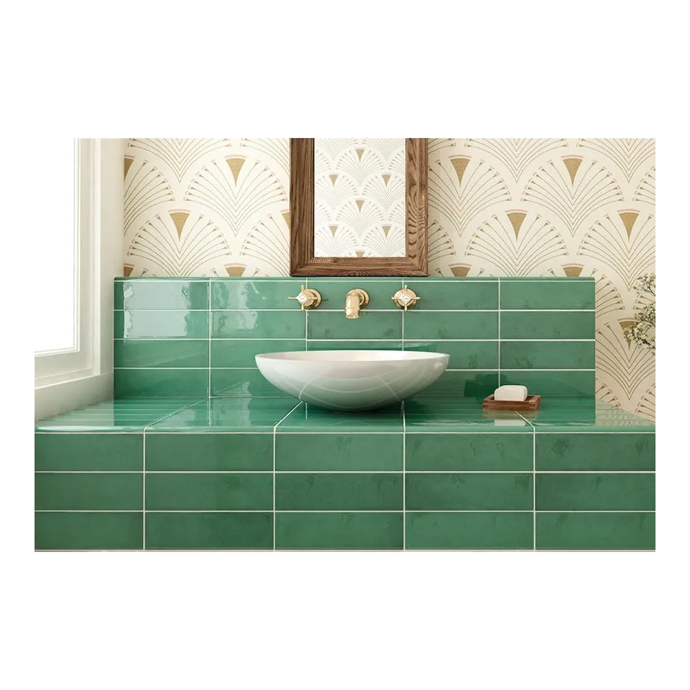 Village Esmerald Green Gloss 6,5x20 | Ploščice | E-shop.si