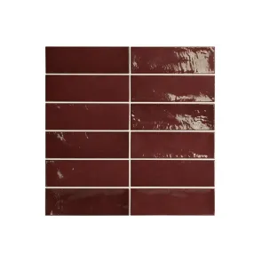 Village Aubergine Gloss 6.5x20 cm | Tiles | E-shop.si