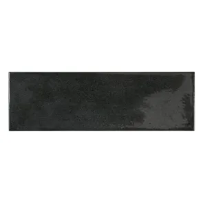 Village Black Gloss 6.5x20 | Ceramic tiles | E-shop.si