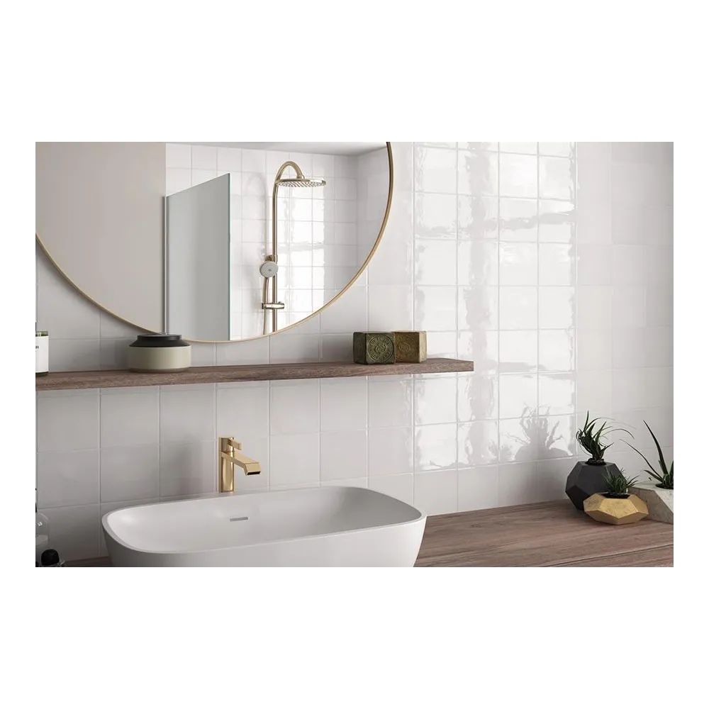Village White Gloss 13.2x13.2 cm | Tiles | E-shop.si