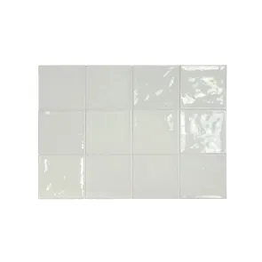 Village White Gloss 13.2x13.2 cm | Tiles | E-shop.si