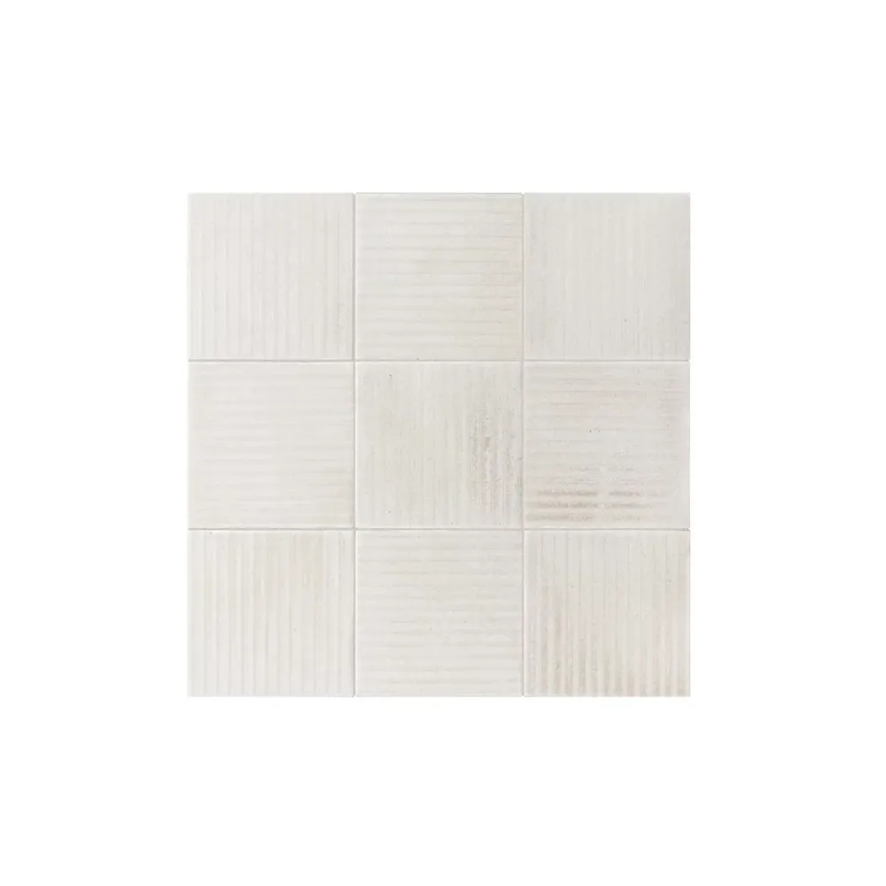 Raku Line White Matte 10x10 | Keramične ploščice | E-shop.si