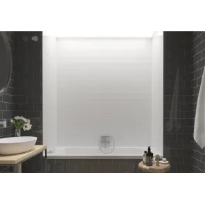 Plane White Satin 10x20 | Tiles | E-shop.si