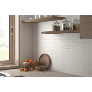 Costa Nova White Matte 5x20 | Ceramic Tiles | E-shop.si