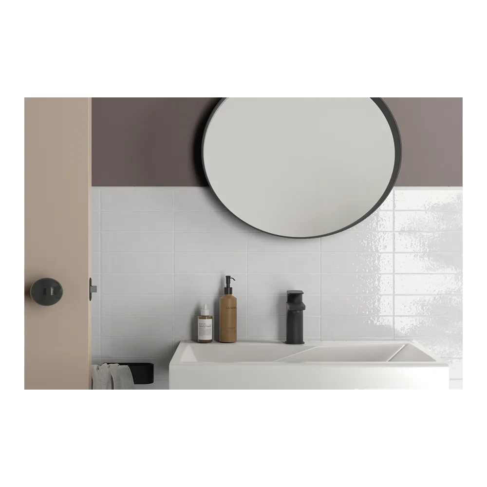 Kalma White 6x18.6 Gloss | Ceramic Tiles | E-shop.si