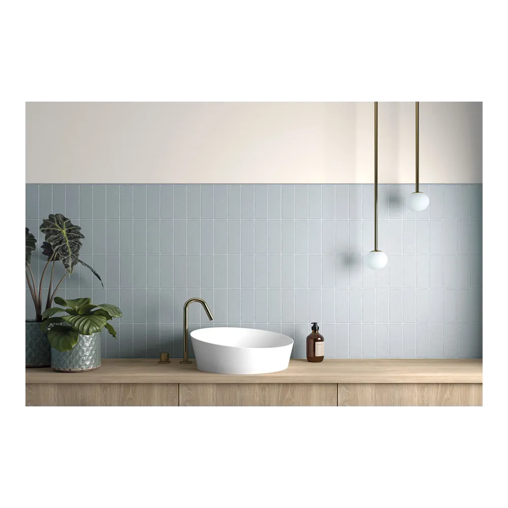 Kalma Powder Blue 6x18.6 Matte | Tiles | E-shop.si