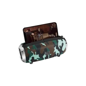 GIGATECH Zvočnik Gigatech B222 bluetooth z LED lampo maskirno zelena