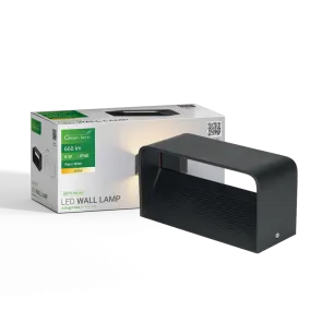 GREEN TECH LED wall lamp Green Tech 6W, 3000K, IP40, black color - B8070-6W-WW