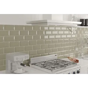 Metrotiles olive gloss 10x20 | Tiles | E-shop.si