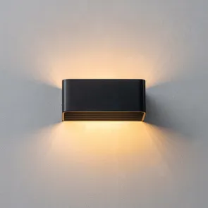 GREEN TECH LED wall lamp Green Tech 6W, 3000K, IP40, black color - B8070-6W-WW