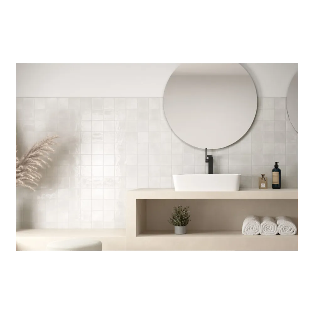 Menorca White 10x10 | Ceramic Tiles | E-shop.si