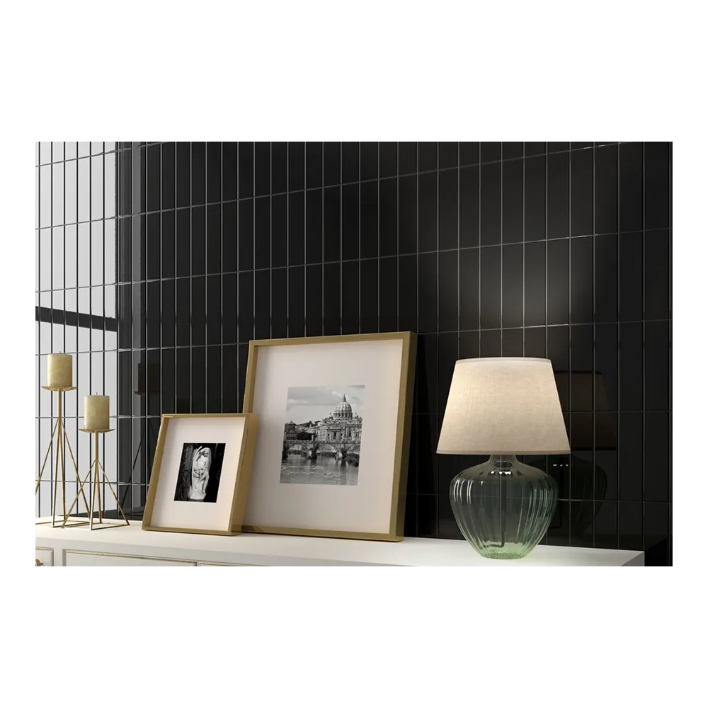 Costa Nova Black Gloss 5x20 | Keramične ploščice | E-shop.si