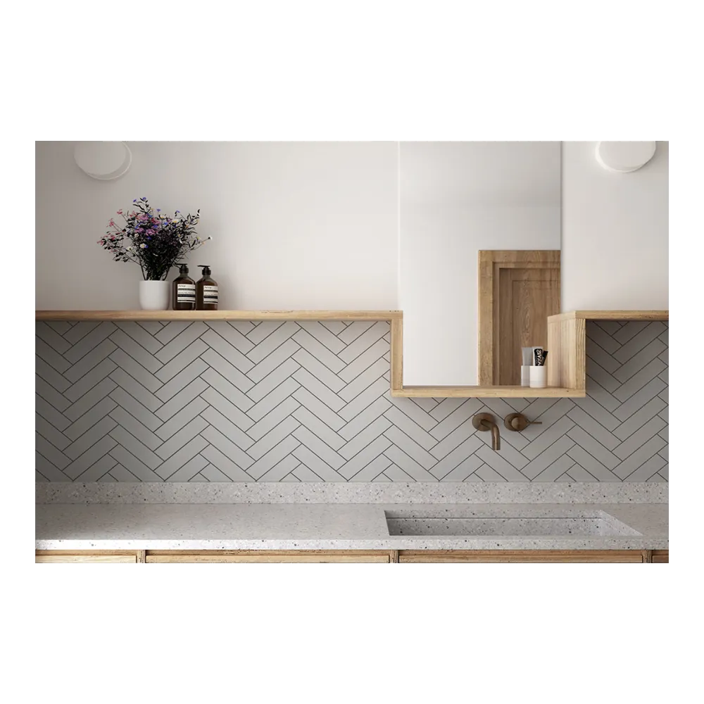 Costa Nova Grey Mat 5x20 | Ceramic Tiles | E-shop.si