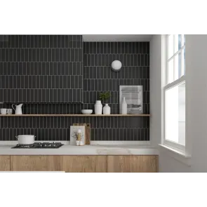 Costa Nova Black Mat 5x20 | Keramične ploščice | E-shop.si