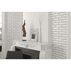 Strand White 6x25 cm | Brick-look tiles | E-shop.si