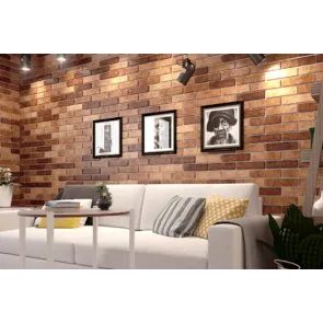 Seventones Orange Slim 6x25 | Brick-look tiles | E-shop.si