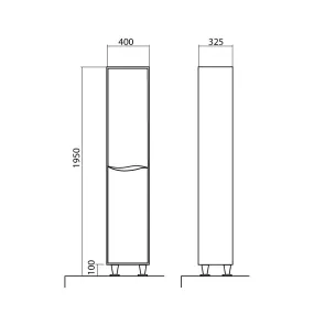 Alfa Floor-Standing Bathroom Cabinet | Bathroom Furniture | E-shop.si