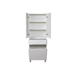 Akcent 60 cm White Cabinet | Bathroom Furniture | E-shop.si