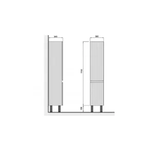 Fluffy Wardrobe | Bathroom Furniture | E-shop.si