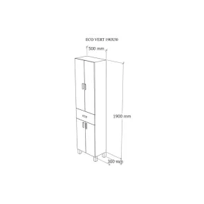 Eco 50 floor-standing cabinet | Bath furniture | E-shop.si