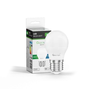 GREEN TECH LED bulb Green Tech 6W, 3000K, E27, G45, Flux: 600 lm, IP40, Epistar chip - BLX-6100