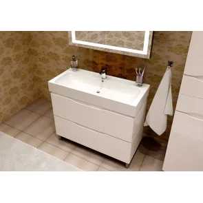 Venice 100 White Floor Cabinet | Bathroom | E-shop.si
