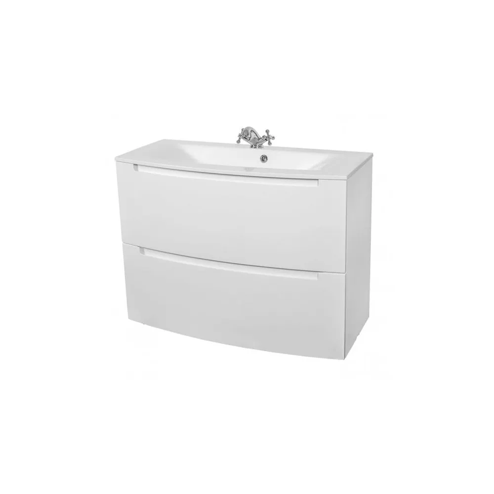 Headway 100 | Wall-Mounted Vanity with Sink | E-shop.si